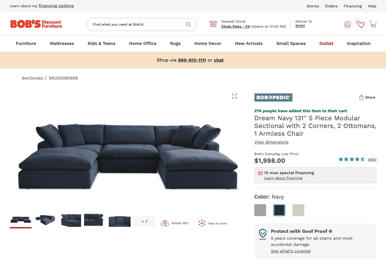 Before & Enriched - Bobs Discount Furniture