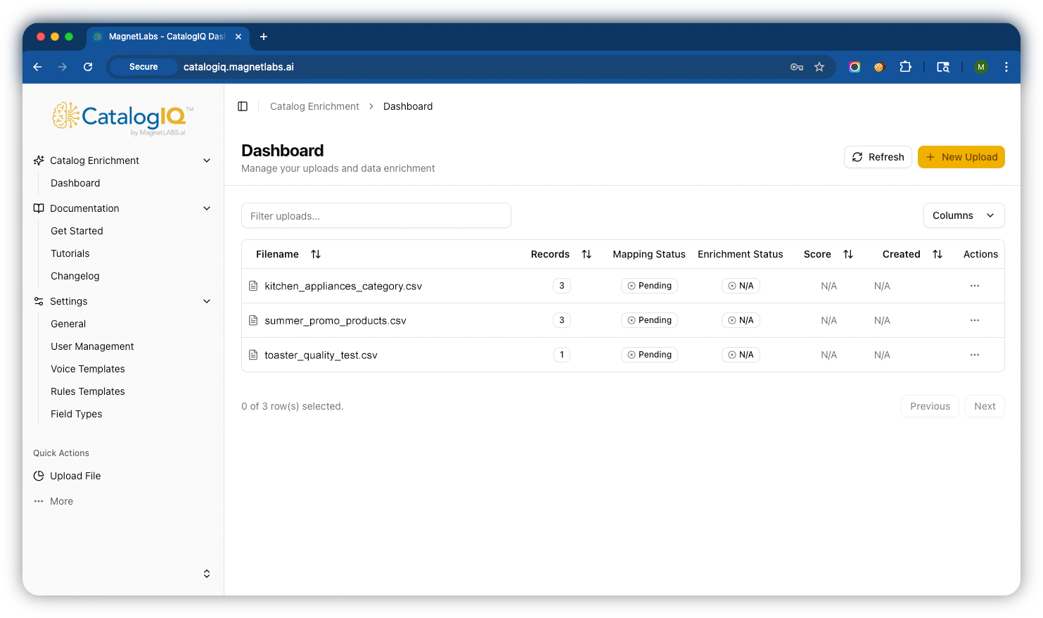 CatalogIQ Dashboard Illustration